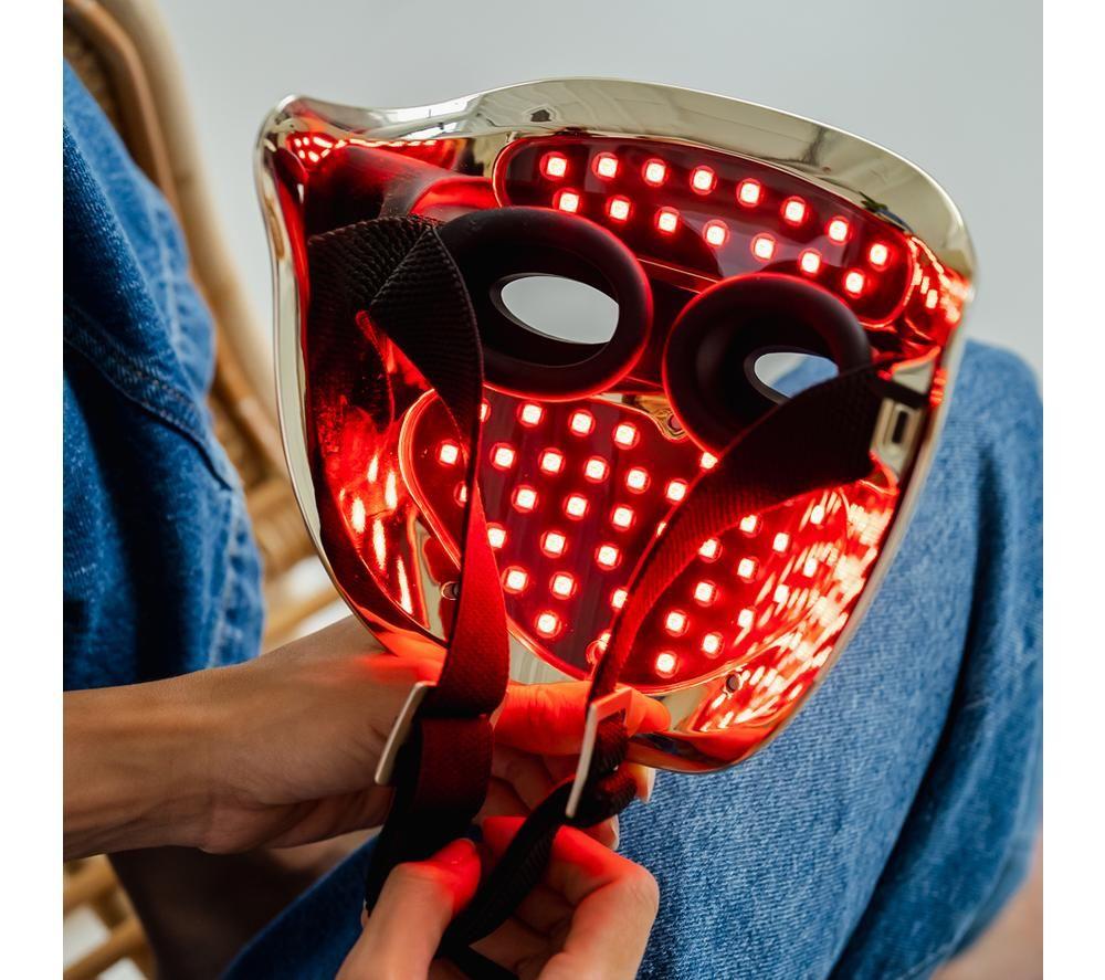 BEAUTIFLY Aura Gold LED Face Mask - Gold image number 3 of 7