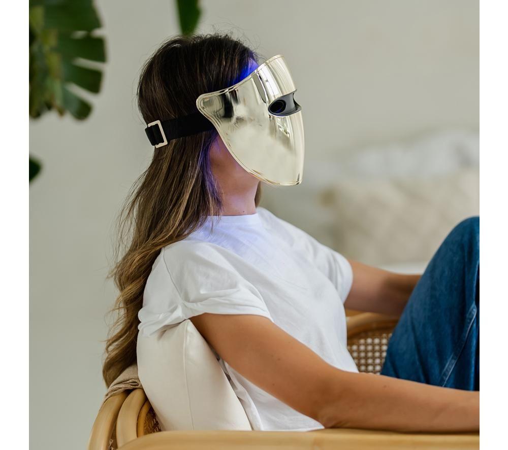 BEAUTIFLY Aura Gold LED Face Mask - Gold image number 6 of 7