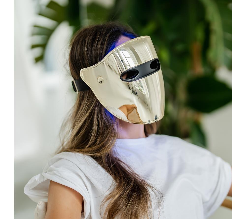 BEAUTIFLY Aura Gold LED Face Mask - Gold image number 7 of 7