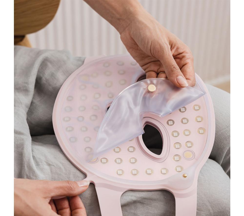 BEAUTIFLY Glam Aura LED Light Therapy Mask - Pink image number 3 of 8