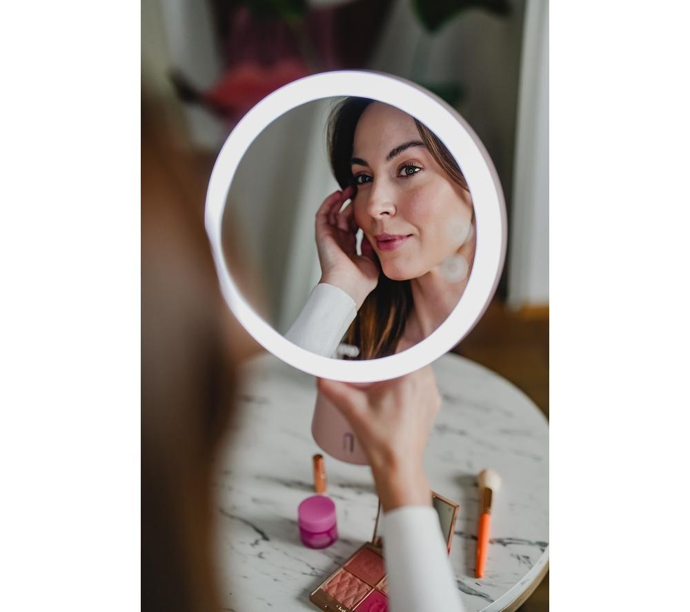 BEAUTIFLY Smart Moon Make-up Mirror with Bluetooth Speaker image number 3 of 6