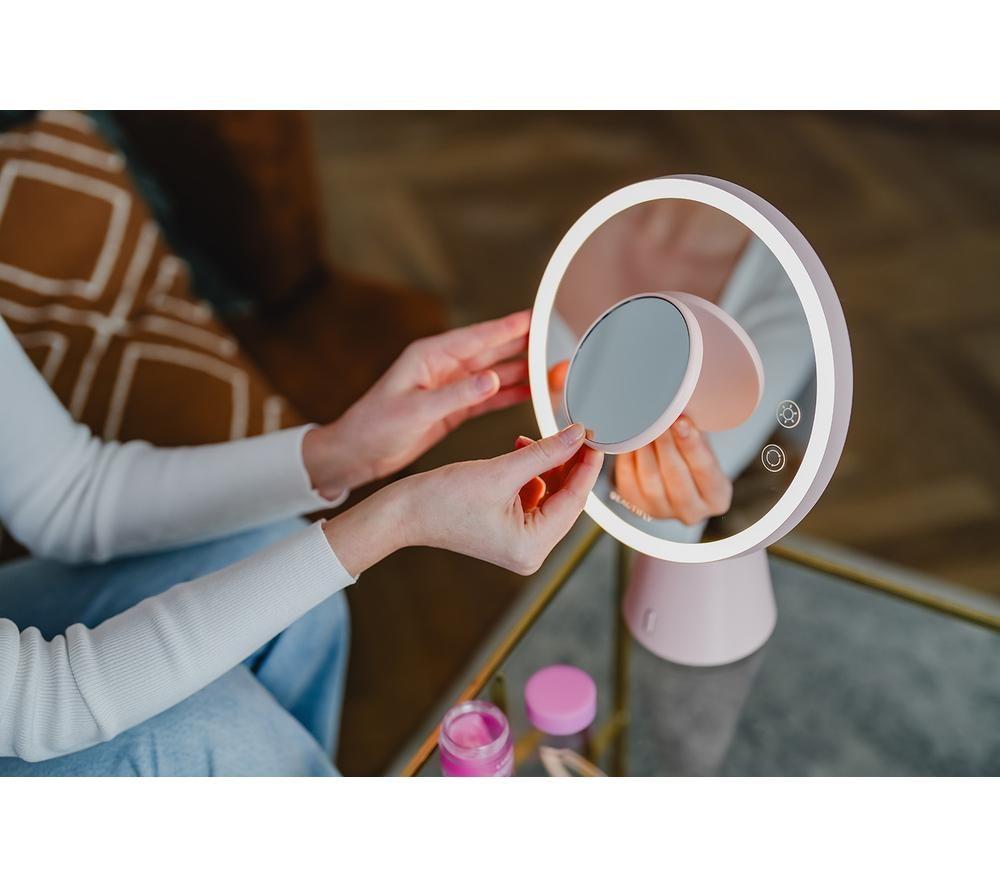 BEAUTIFLY Smart Moon Make-up Mirror with Bluetooth Speaker image number 5 of 6