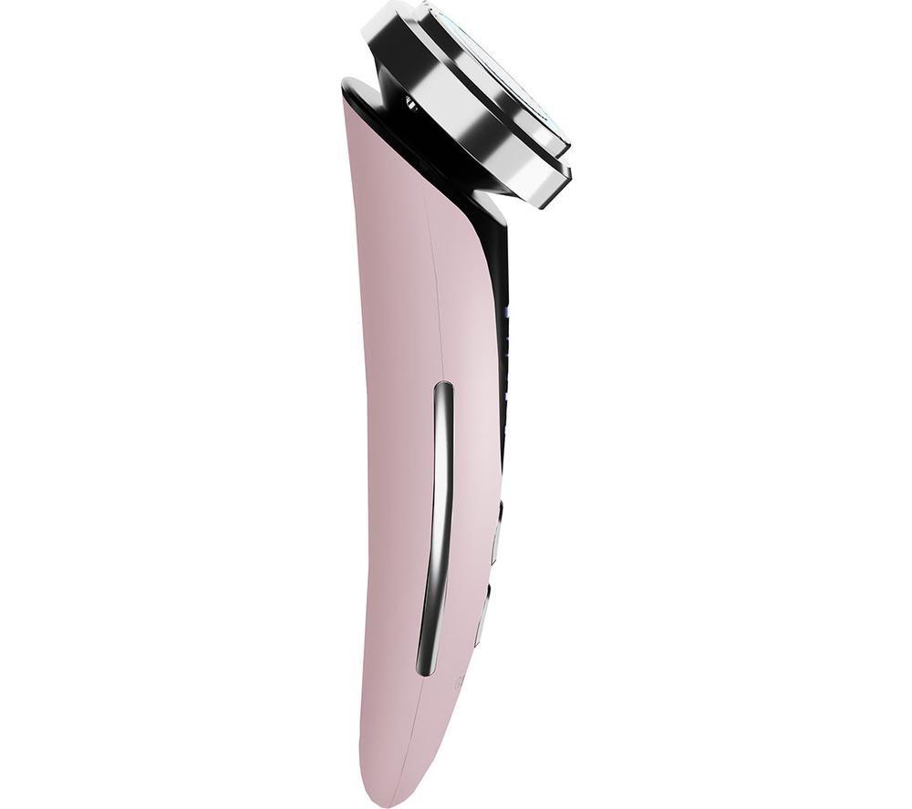 BEAUTIFLY B-Glossy Blush Handheld Face Massager - Pink & Black image number 5 of 11