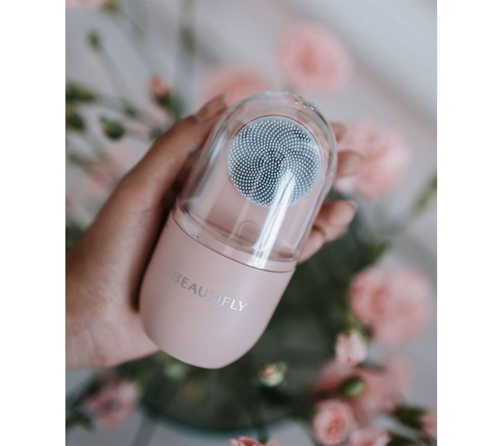 BEAUTIFLY Fresh Duo Care 2-in-1 Sonic Facial Cleansing Brush - Blush image number 5 of 7
