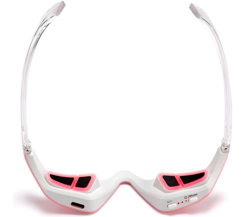 BEAUTIFLY Blush series IllumiEyes Therapy Eye Massager - Pink & White image number 9 of 10