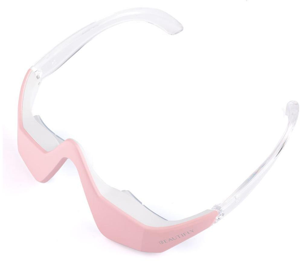 BEAUTIFLY Blush series IllumiEyes Therapy Eye Massager - Pink & White image number 10 of 10