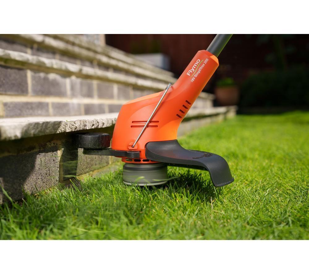 FLYMO 18V SimpliTrim 250 Cordless Grass Trimmer Kit image number 7 of 8