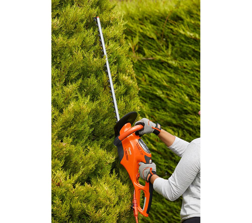 FLYMO EasiCut 600XT Corded Hedge Trimmer - Orange image number 7 of 9