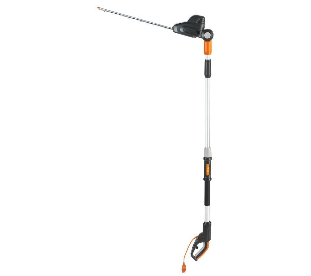 FLYMO EasiCut Reach 480 Corded Hedge Trimmer - Orange & Black image number 5 of 5