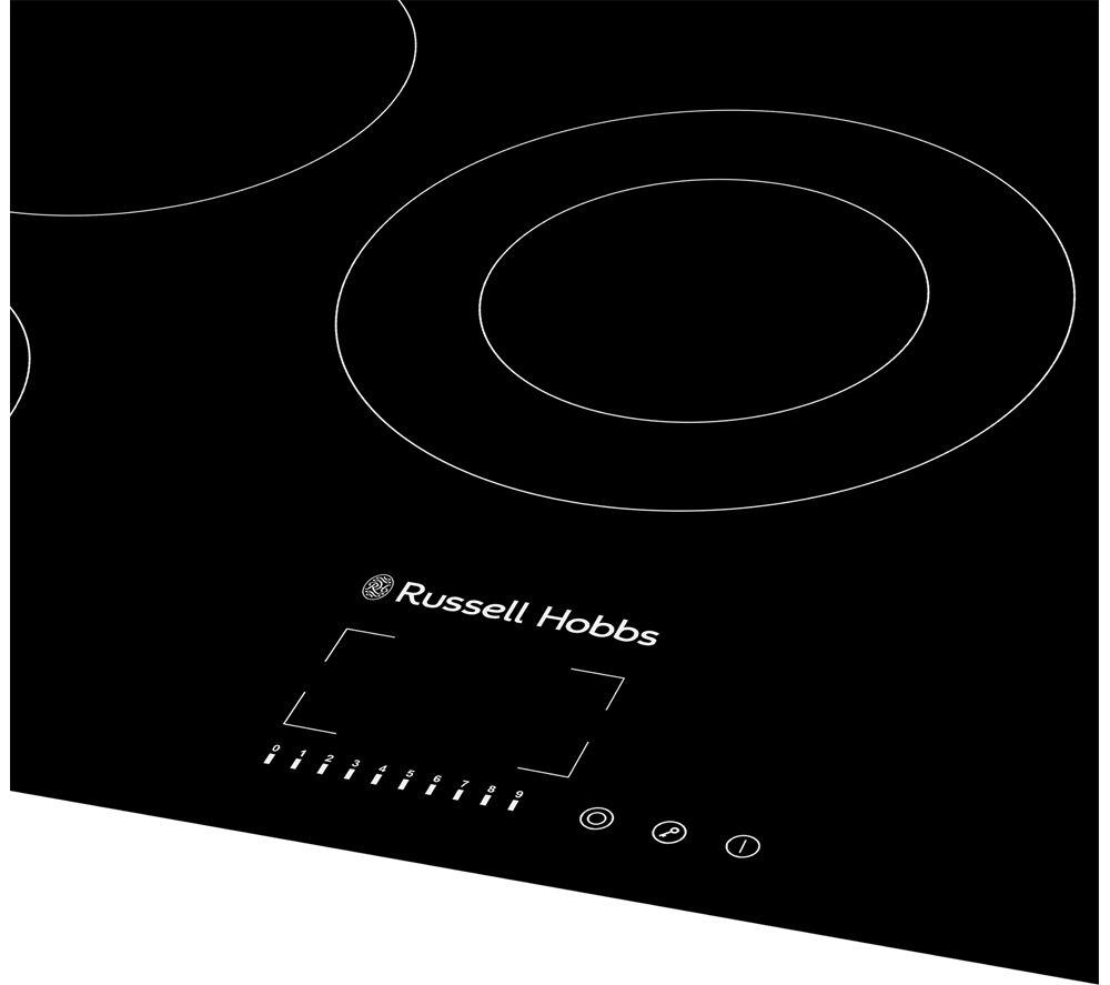 RUSSELL HOBBS RH77EH413B 77 cm Electric Ceramic Hob - Black image number 3 of 3