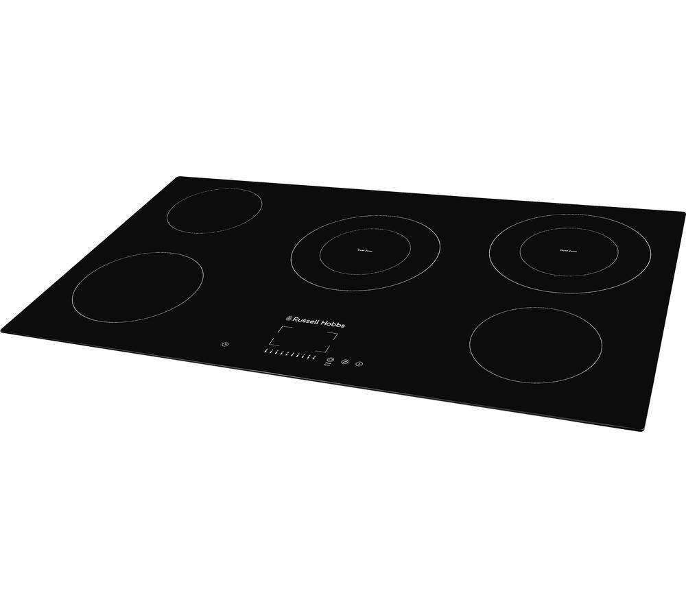 RUSSELL HOBBS RH90EH7013 90 cm Electric Ceramic Hob - Black image number 2 of 3