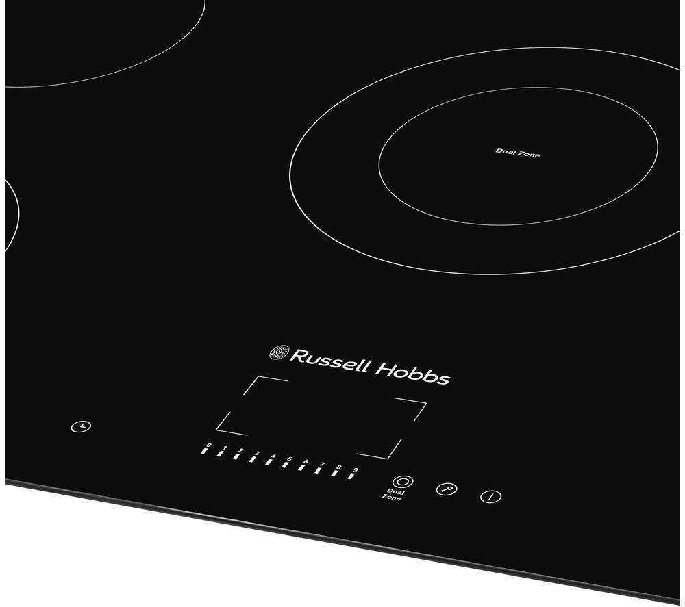 RUSSELL HOBBS RH90EH7013 90 cm Electric Ceramic Hob - Black image number 3 of 3