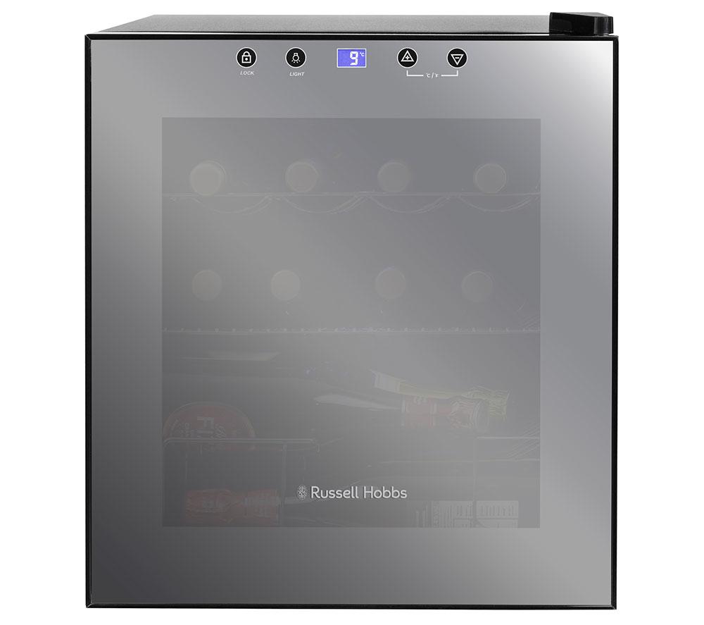 RUSSELL HOBBS RH15WC201MR Wine Cooler - Black Mirror image number 2 of 14