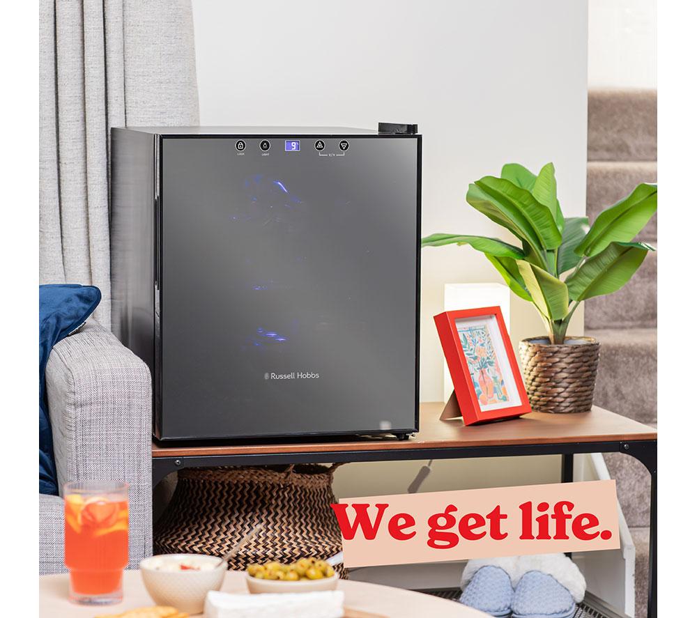 RUSSELL HOBBS RH15WC201MR Wine Cooler - Black Mirror image number 9 of 14