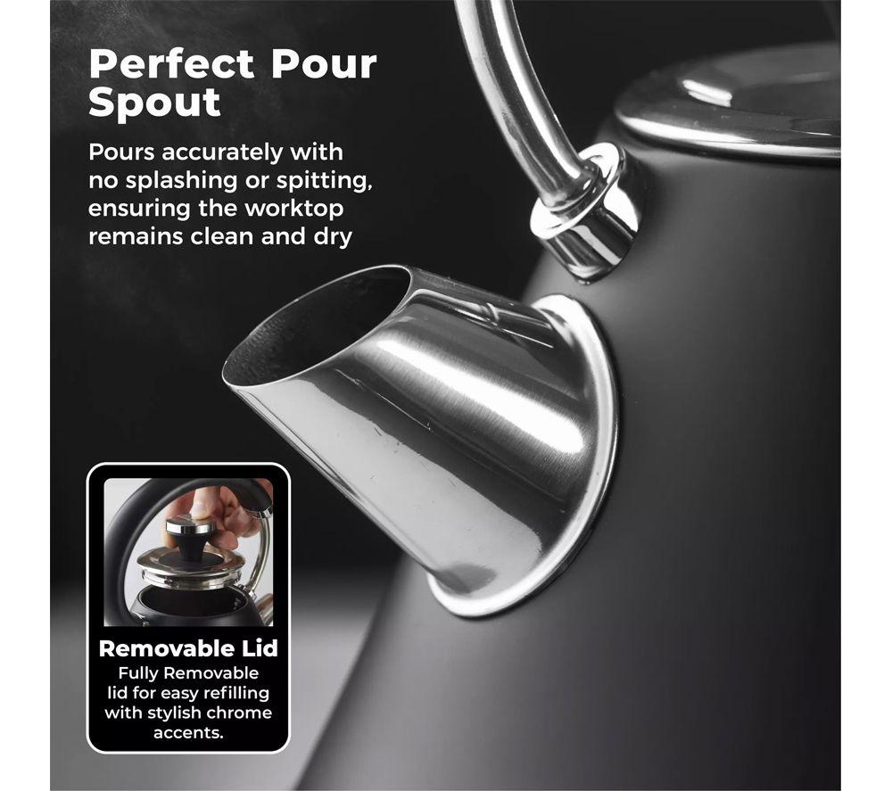 TOWER Mirage T10087BLK Traditional Kettle - Black image number 7 of 9