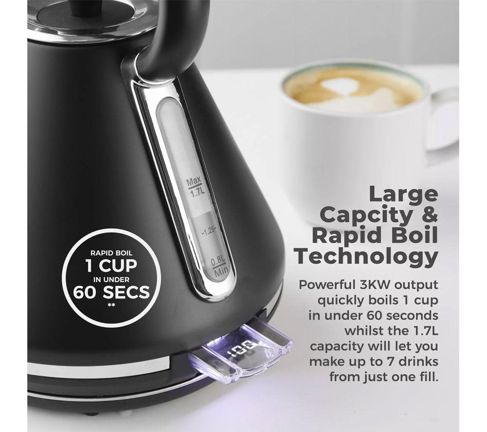 TOWER Mirage T10087BLK Traditional Kettle - Black image number 8 of 9