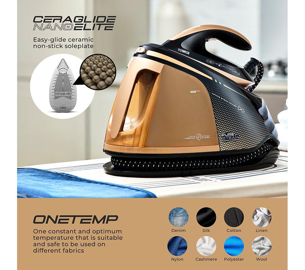 TOWER Pure Steam Infinity Xpress Steam Generator Iron - Black image number 5 of 11