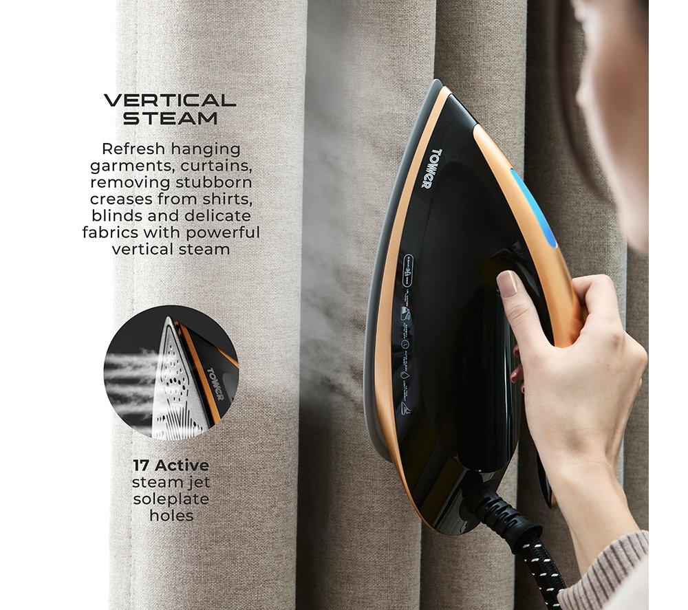 TOWER Pure Steam Infinity Xpress Steam Generator Iron - Black image number 9 of 11