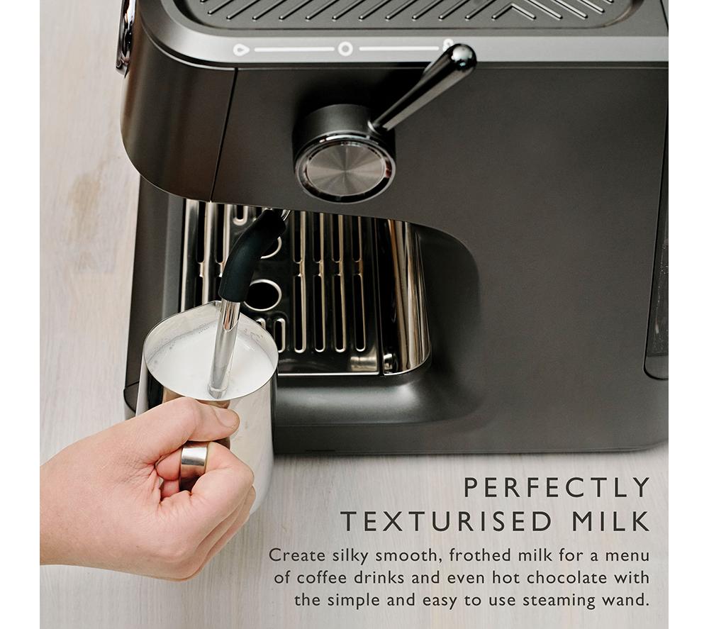 DUALIT Espressivo Pro 84455 Dual Boiler Bean to Cup Coffee Machine - Grey image number 5 of 11