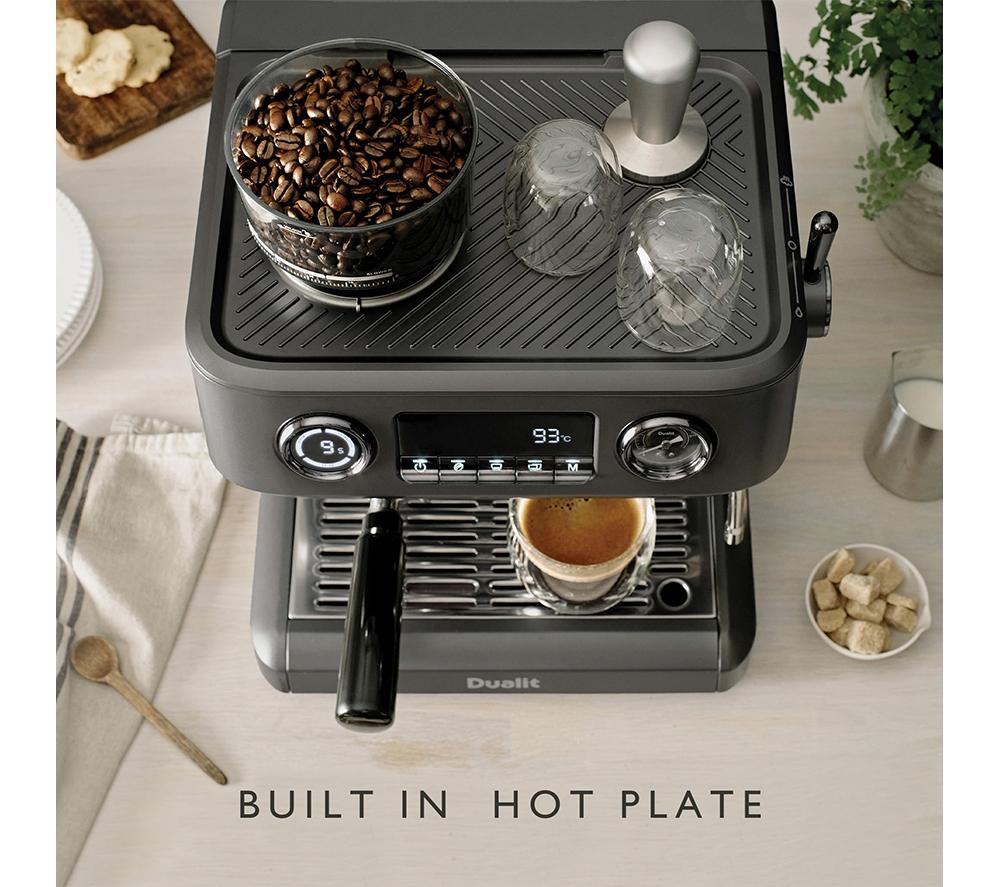 DUALIT Espressivo Pro 84455 Dual Boiler Bean to Cup Coffee Machine - Grey image number 11 of 11