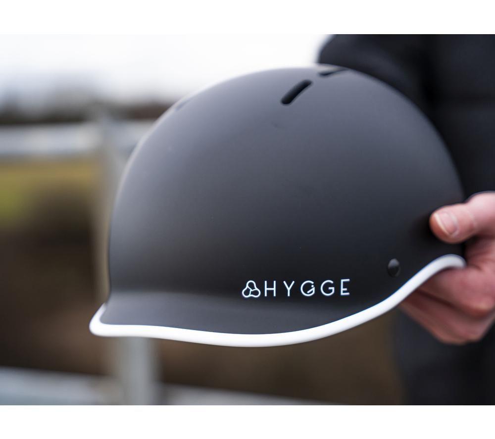 HYGGE Retro-Style E-Bike helmet - Large, Matte Black image number 4 of 7