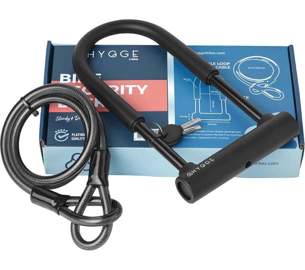 HYGGE Heavy Duty Bicycle D-Lock - Black image number 2 of 4