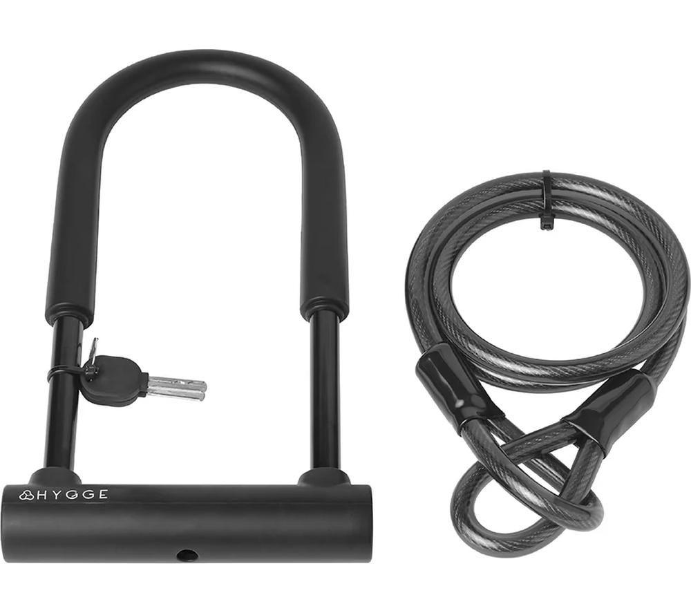 HYGGE Heavy Duty Bicycle D-Lock - Black image number 3 of 4