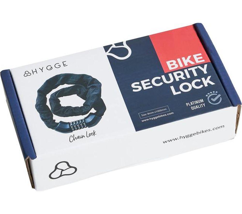 HYGGE Bicycle Chain Lock - Black image number 5 of 5