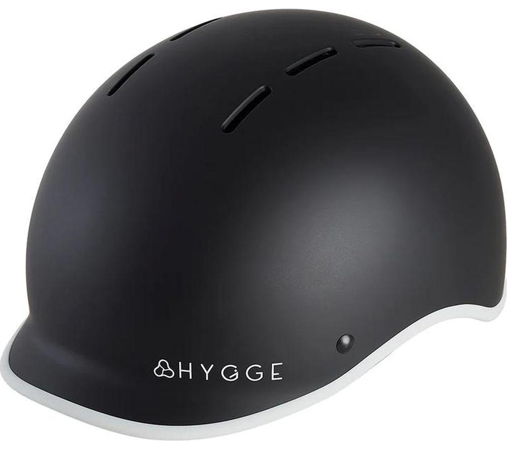 HYGGE Retro-Style E-Bike Helmet - Medium, Matte Black image number 3 of 12