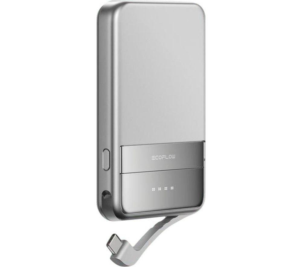 Ecoflow Rapid 5000 Mah Portable Magnetic Power Bank - Silver, Silver/Grey
