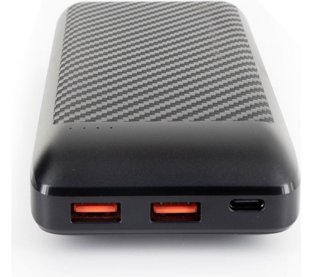 OUR PURE PLANET 20000 mAh Portable Power Bank - Black image number 2 of 4