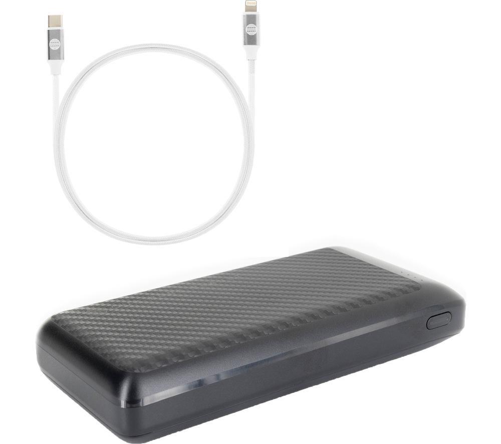 OUR PURE PLANET 20000 mAh Portable Power Bank - Black image number 3 of 4