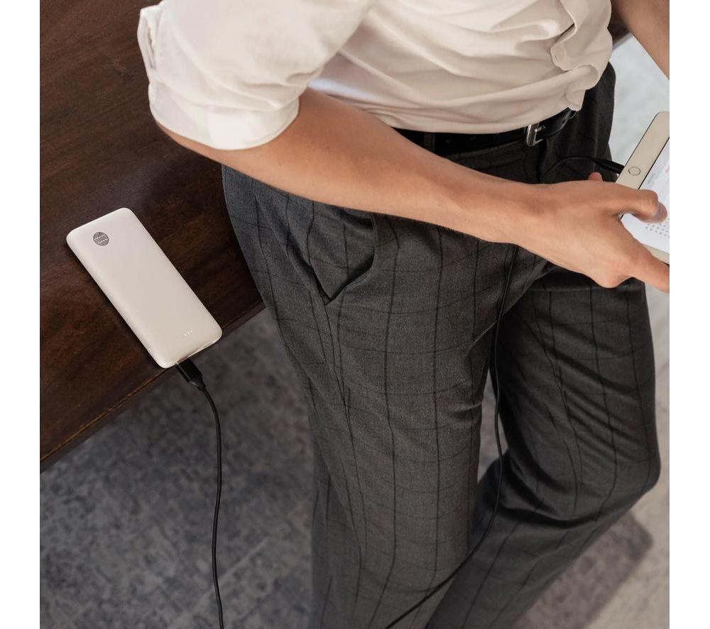 OUR PURE PLANET 10000 mAh Portable Power Bank - White image number 8 of 9
