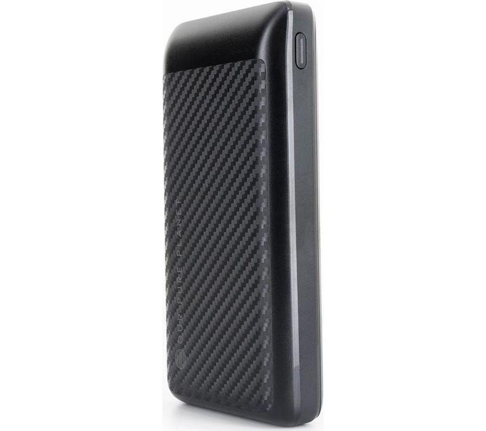 OUR PURE PLANET 20000 mAh Portable Power Bank - Black image number 5 of 10