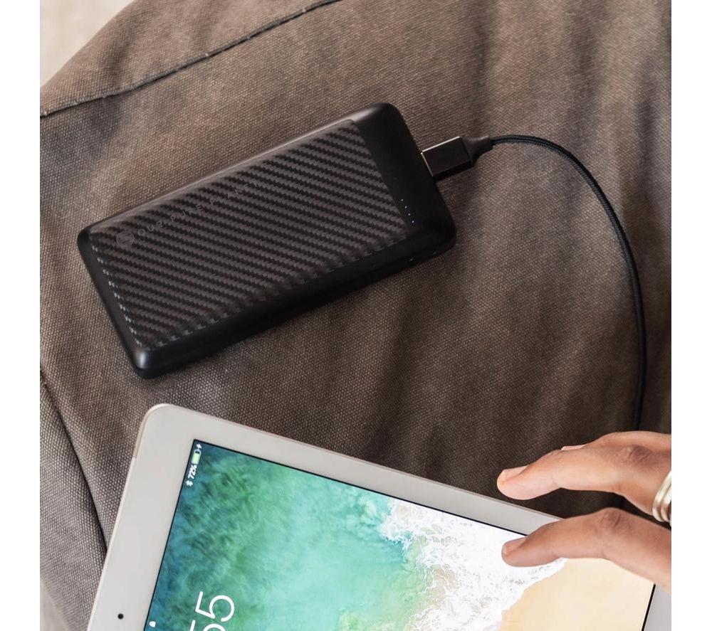 OUR PURE PLANET 20000 mAh Portable Power Bank - Black image number 7 of 10