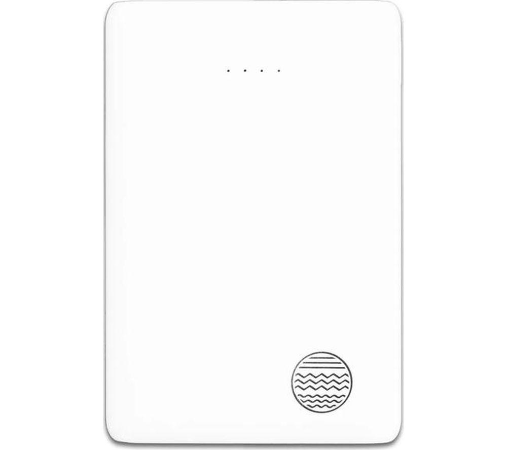 OUR PURE PLANET 5000 mAh Portable Power Bank - White image number 3 of 9