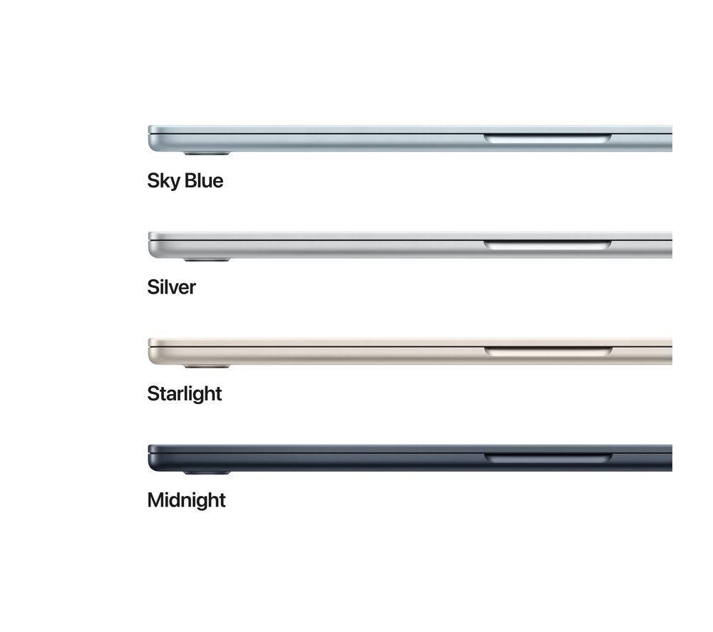 APPLE MacBook Air 15" (2025) - M4, 256 GB SSD, Midnight image number 10 of 11