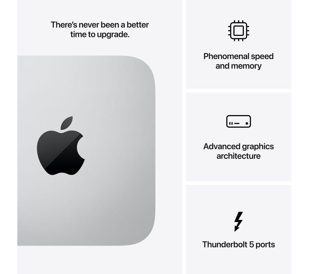 APPLE Mac Studio - M3 Ultra, 1 TB SSD, Silver image number 8 of 9