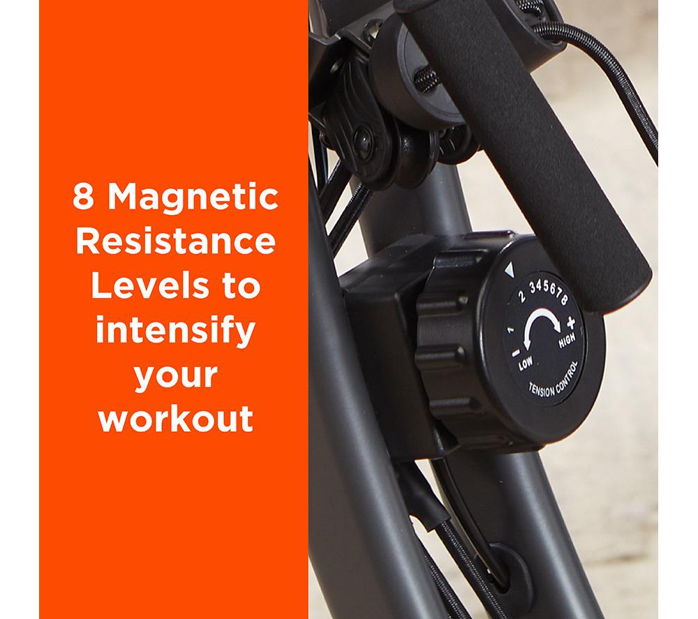 NEW IMAGE Slim Cycle 2-in-1 Exercise Bike - Black image number 8 of 14