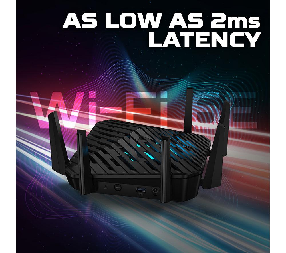 ACER Predator Connect W6 WiFi Cable Router - AXE7800, Tri-band image number 5 of 6