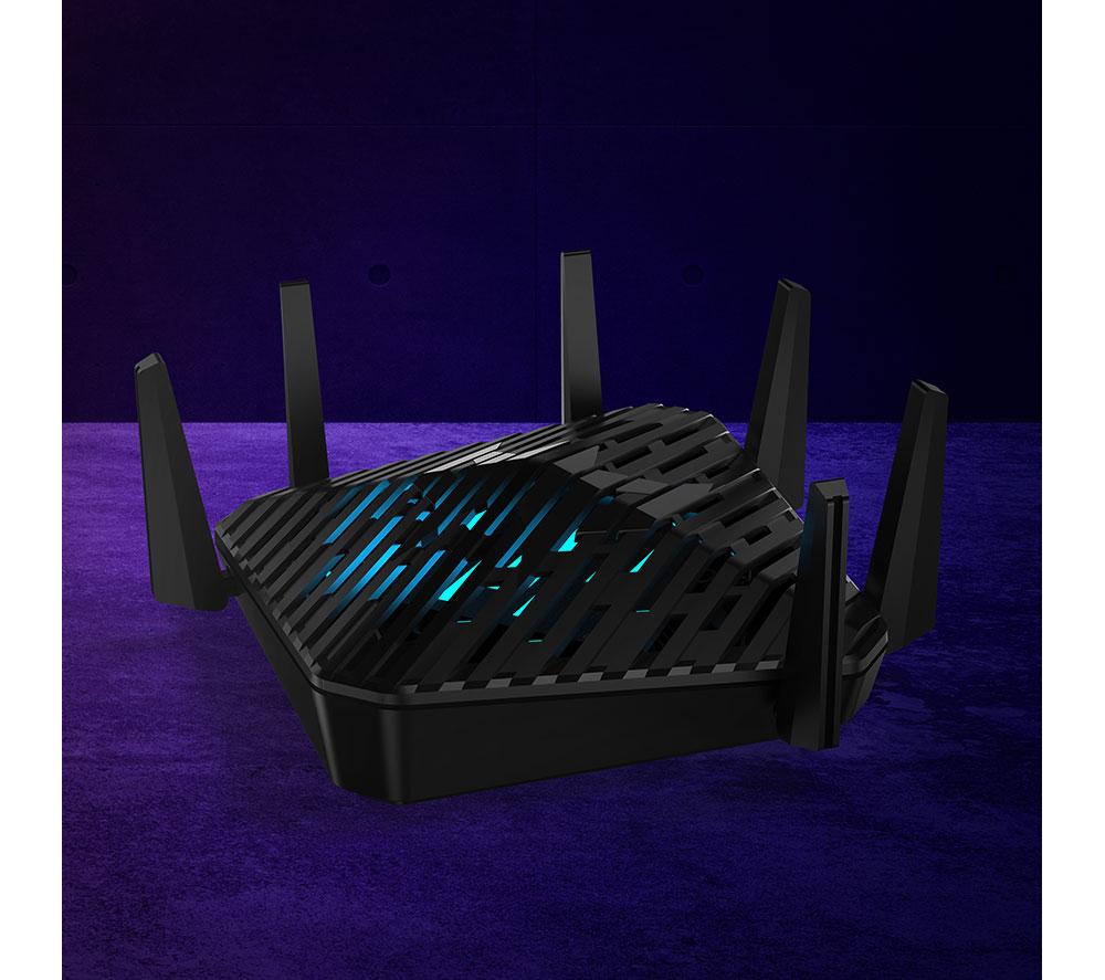 ACER Predator Connect W6 WiFi Cable Router - AXE7800, Tri-band image number 6 of 6