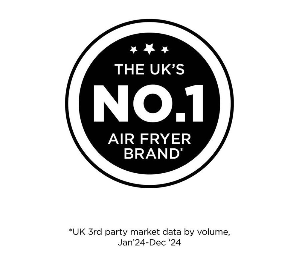 NINJA DG551UK 6-in-1 MAX Indoor Grill & Air Fryer - Grey & Silver image number 2 of 11