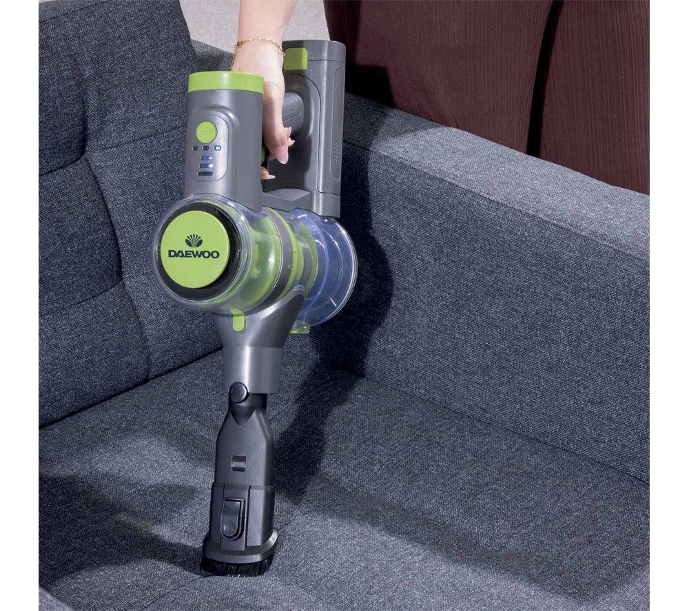 DAEWOO Cyclone Freedom FLR00174GE Cordless Vacuum Cleaner - Black & Green image number 3 of 11