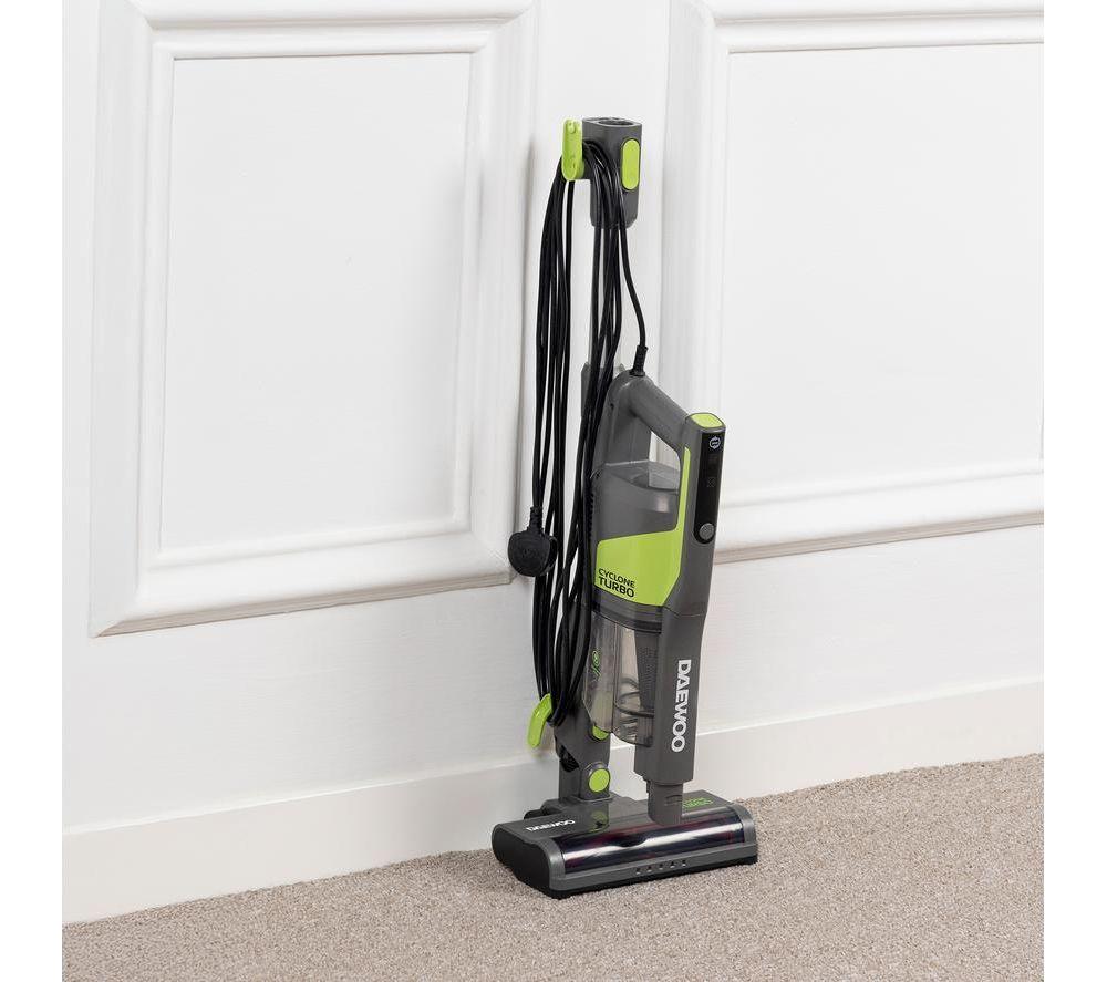 DAEWOO Cyclone Turbo Handheld Vacuum Cleaner - Grey & Green image number 5 of 11