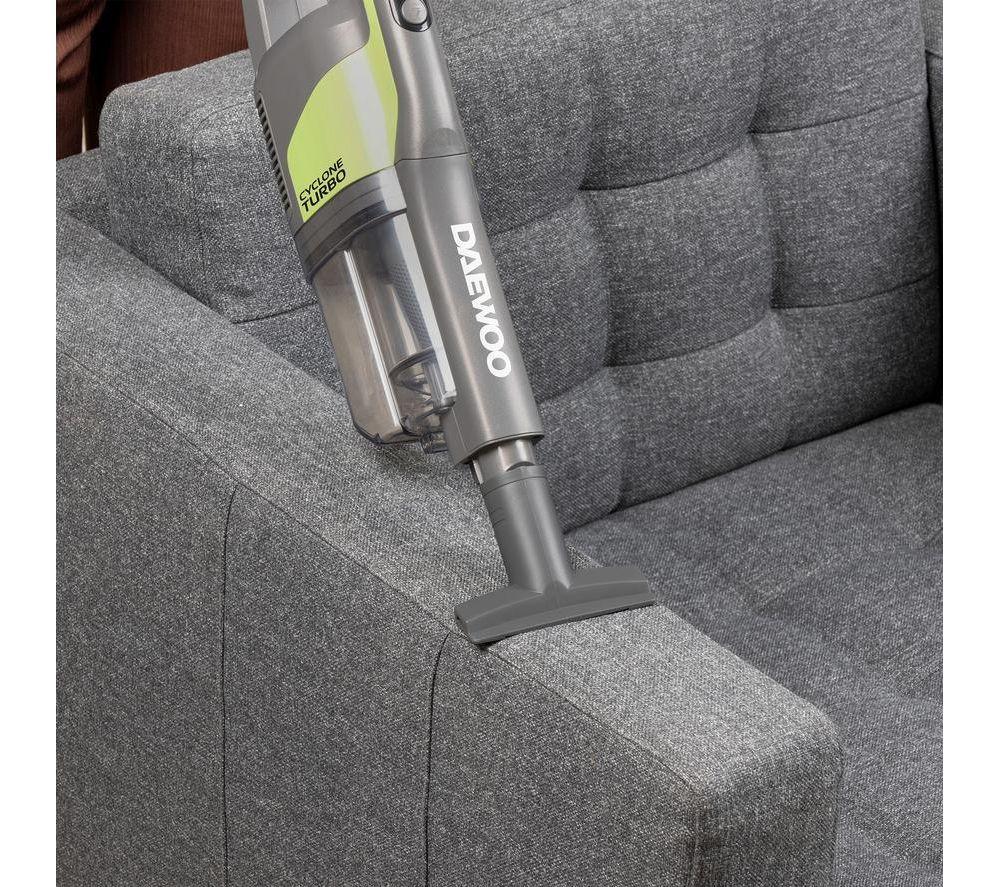 DAEWOO Cyclone Turbo Handheld Vacuum Cleaner - Grey & Green image number 8 of 11