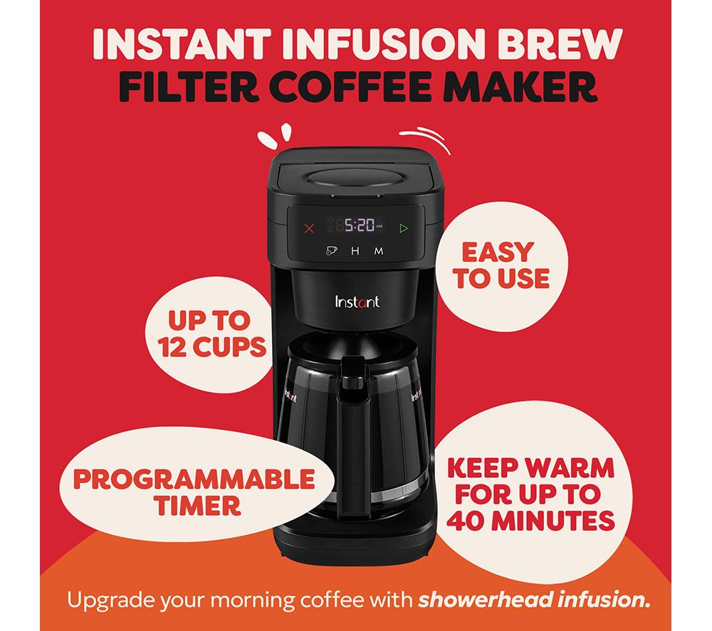 INSTANT POT Infusion Brew Filter Coffee Machine - Black image number 2 of 7