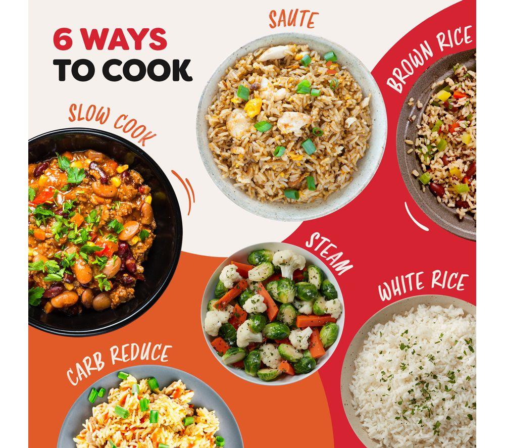 INSTANT POT Rice Cooker & Steamer - White image number 3 of 6