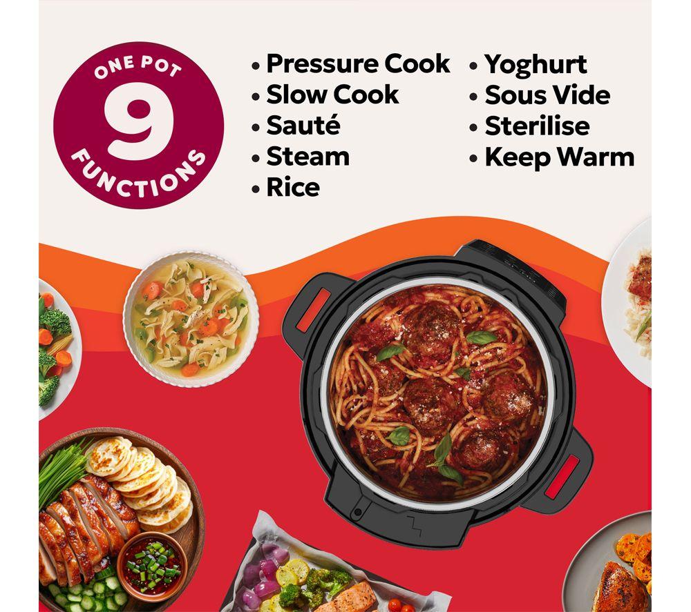 INSTANT POT Plus 9-in-1 Multicooker - Black image number 12 of 12