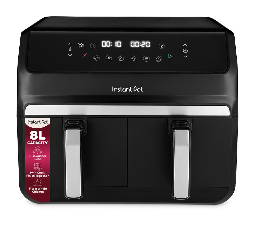 Instant Pot Vortex Dual Basket Air Fryer - Black, Black