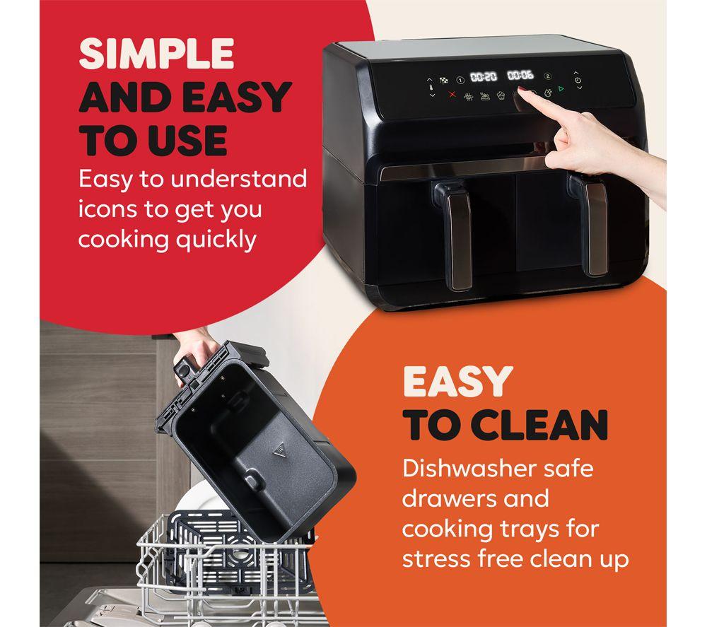 INSTANT POT Vortex Dual Basket Air Fryer - Black image number 5 of 7